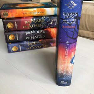 Rick Riordan Hardcover 5 Book Set